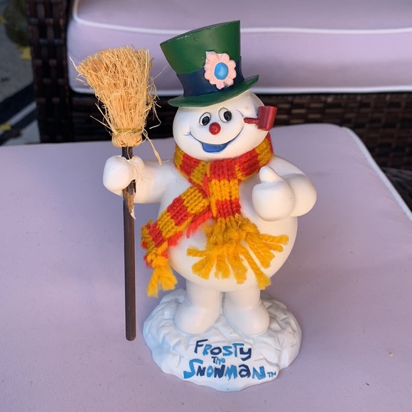 BD&A Frosty the Snowman bobble head-Christmas decor - Picture 1 of 7